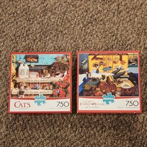 750 Piece Jigsaw Cat Puzzles